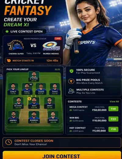 Jogo777bet (game 777 bet) fantasy cricket & matchday visual 3